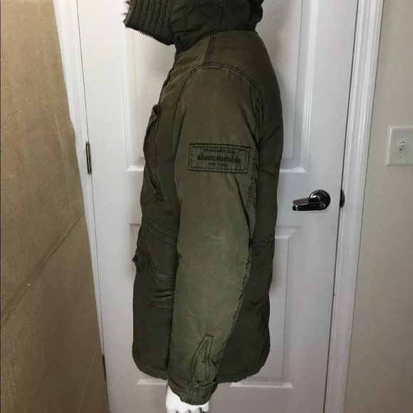 Abercrombie Wilcox Jacket XL Military Field Jacket - Picture 3 of 8